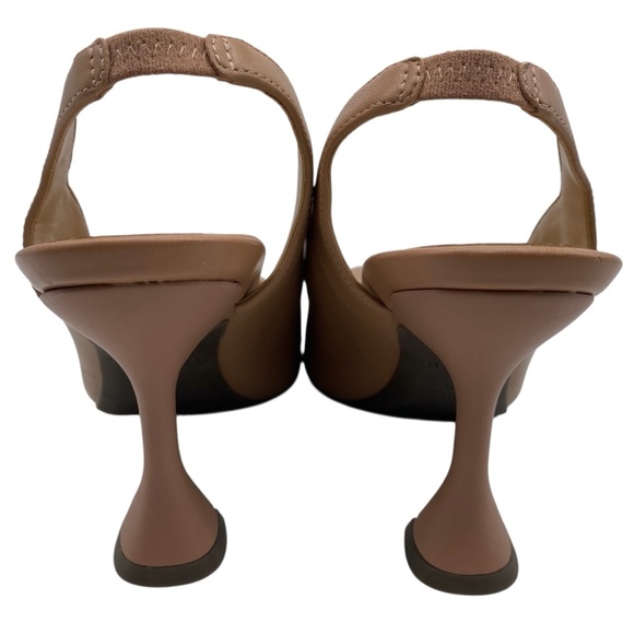 Vionic Womens Shoes Adalena Pumps Sz 6.5 Tan Leather Point Toe Cushioned Comfort - Picture 6 of 10